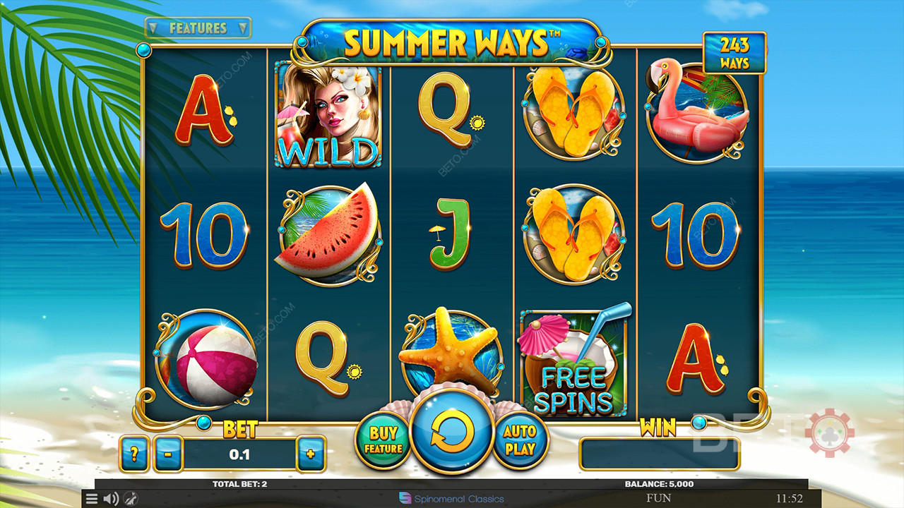 Обзор Summer Ways от BETO Slots