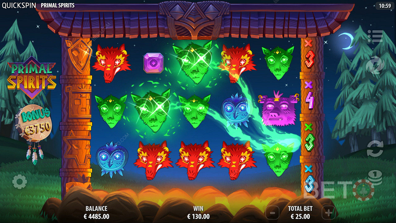 Primal Spirits Играть Бесплатно