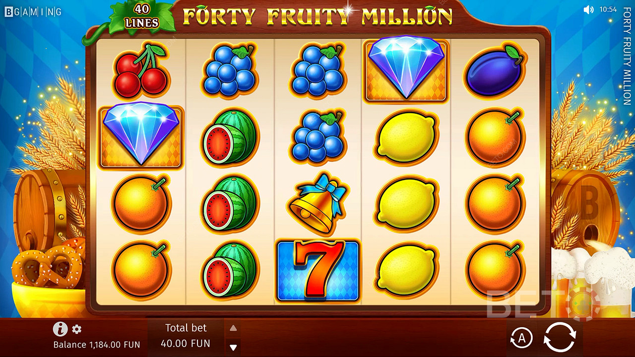 Forty Fruity Million Играть Бесплатно
