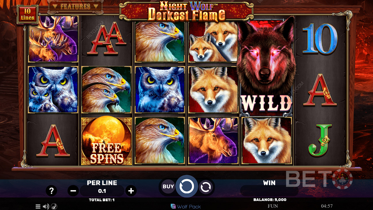 Night Wolf Darkest Flame Играть Бесплатно