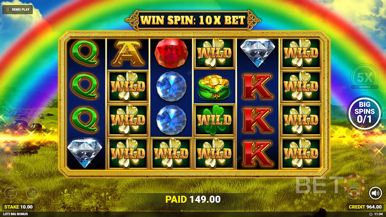 Luck O' The Irish Big Bonus Играть Бесплатно