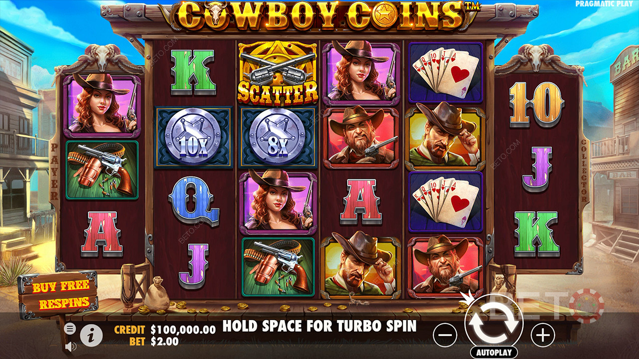 Cowboy Coins Играть Бесплатно