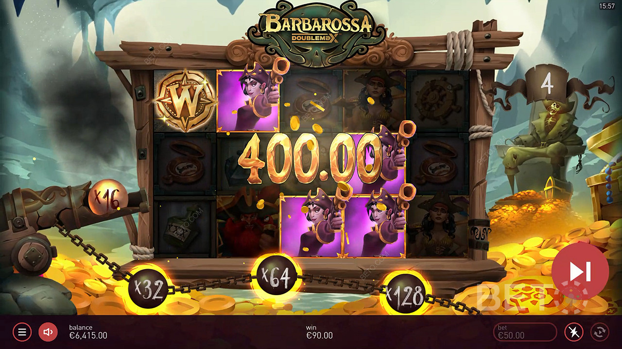 Выиграйте 20 000x вашу ставку в игровом автомате Barbarossa DoubleMax!