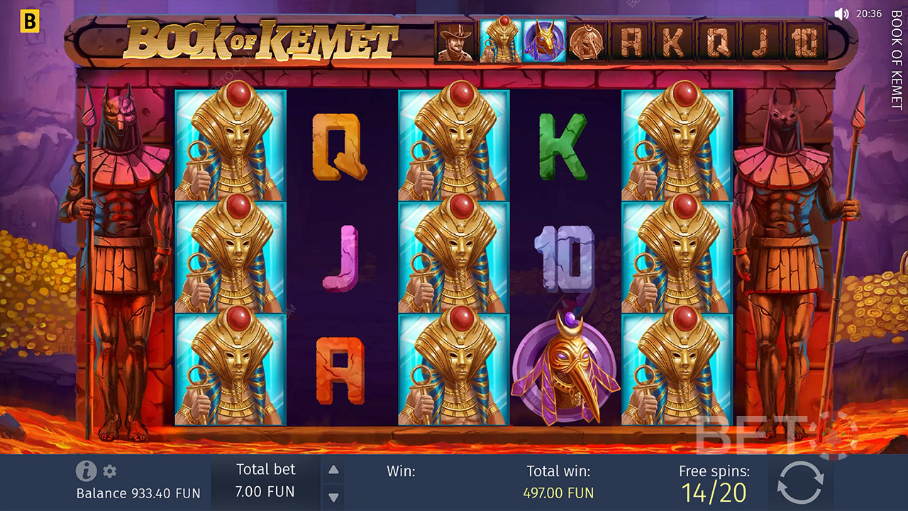 Book of Kemet Играть Бесплатно