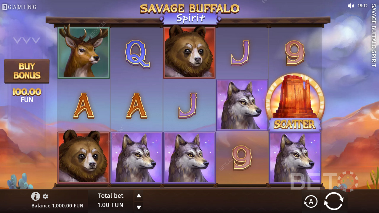 Savage Buffalo Spirit Играть Бесплатно