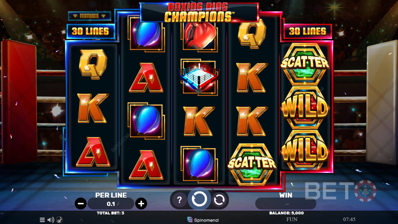 Обзор боксерского ринга чемпионов от BETO Slots
