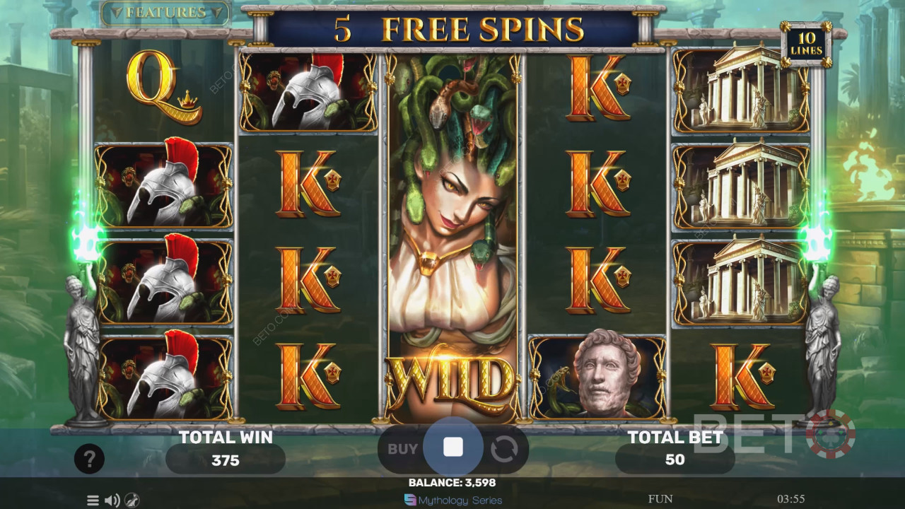 История Медузы II Обзор от BETO Slots