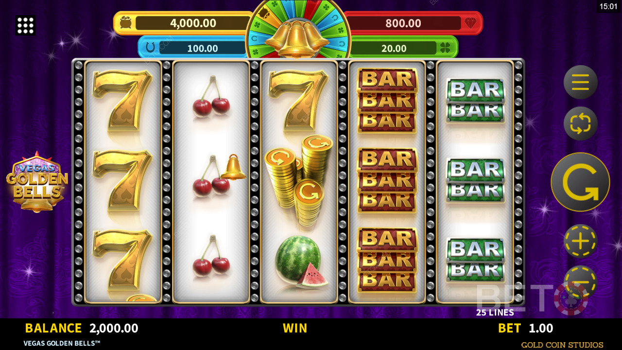Обзор Vegas Golden Bells от BETO Slots