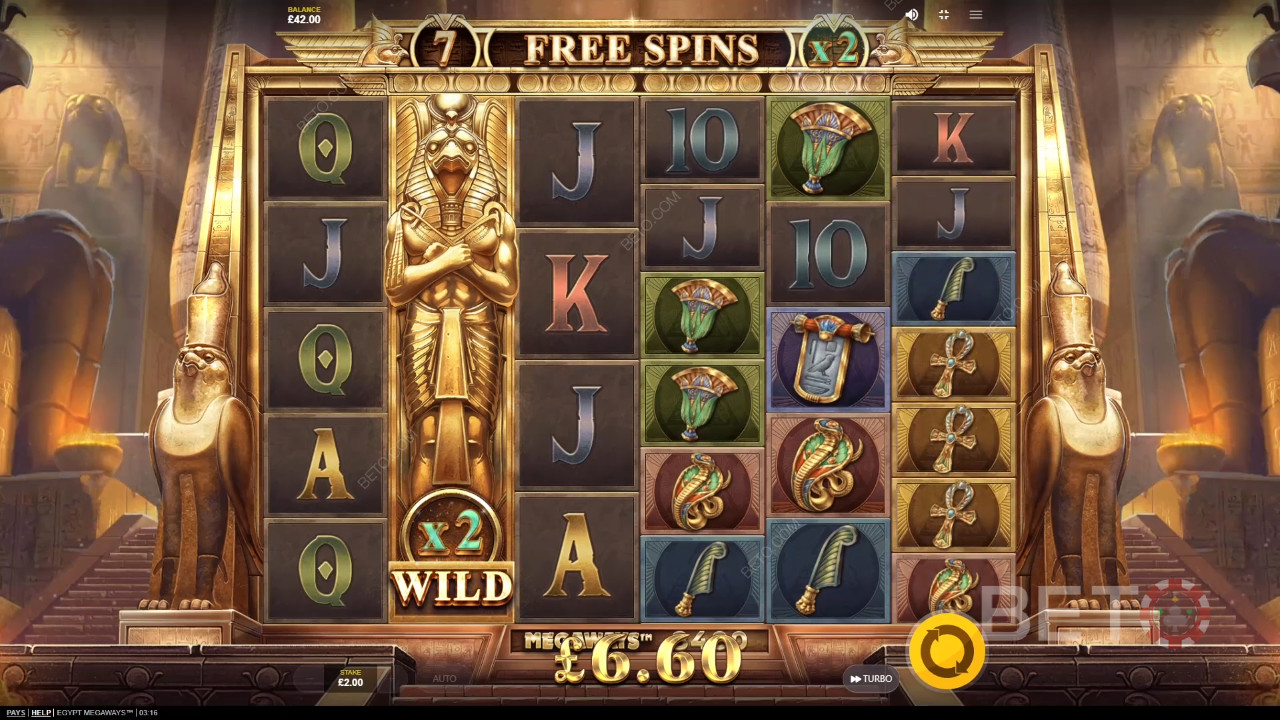 Обзор Egypt Megaways от BETO Slots