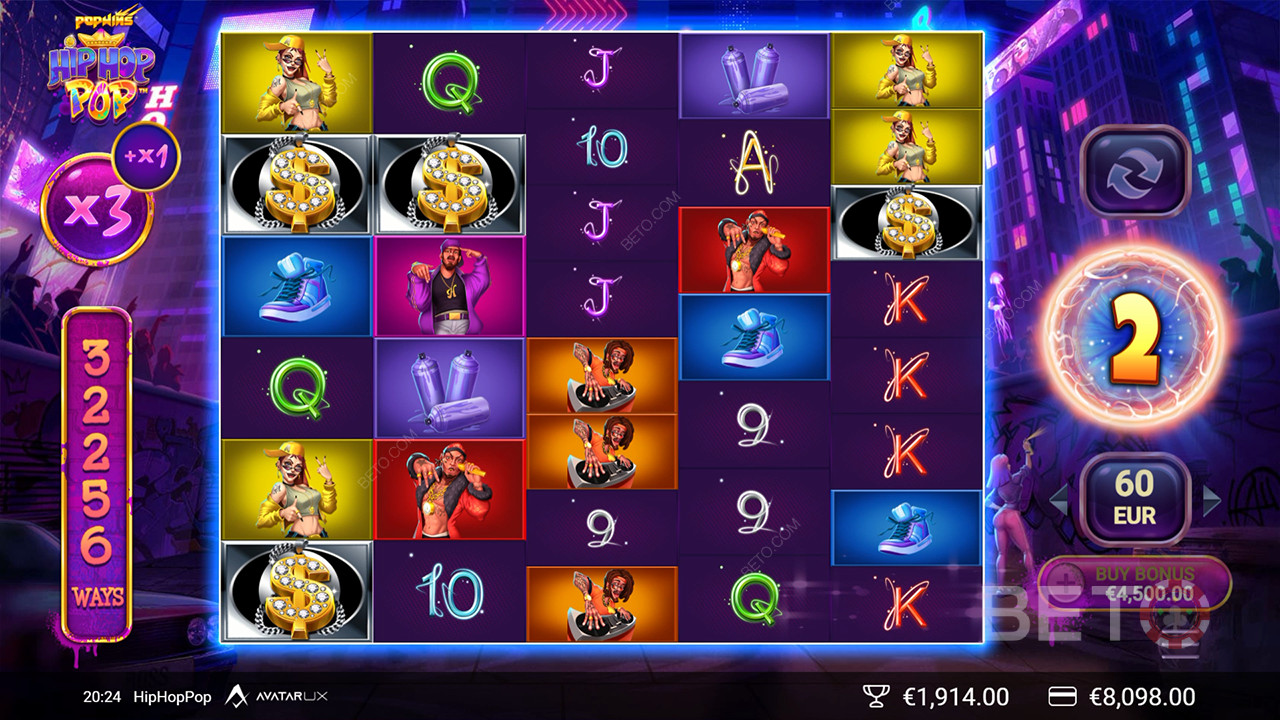 Обзор HipHopPop от BETO Slots