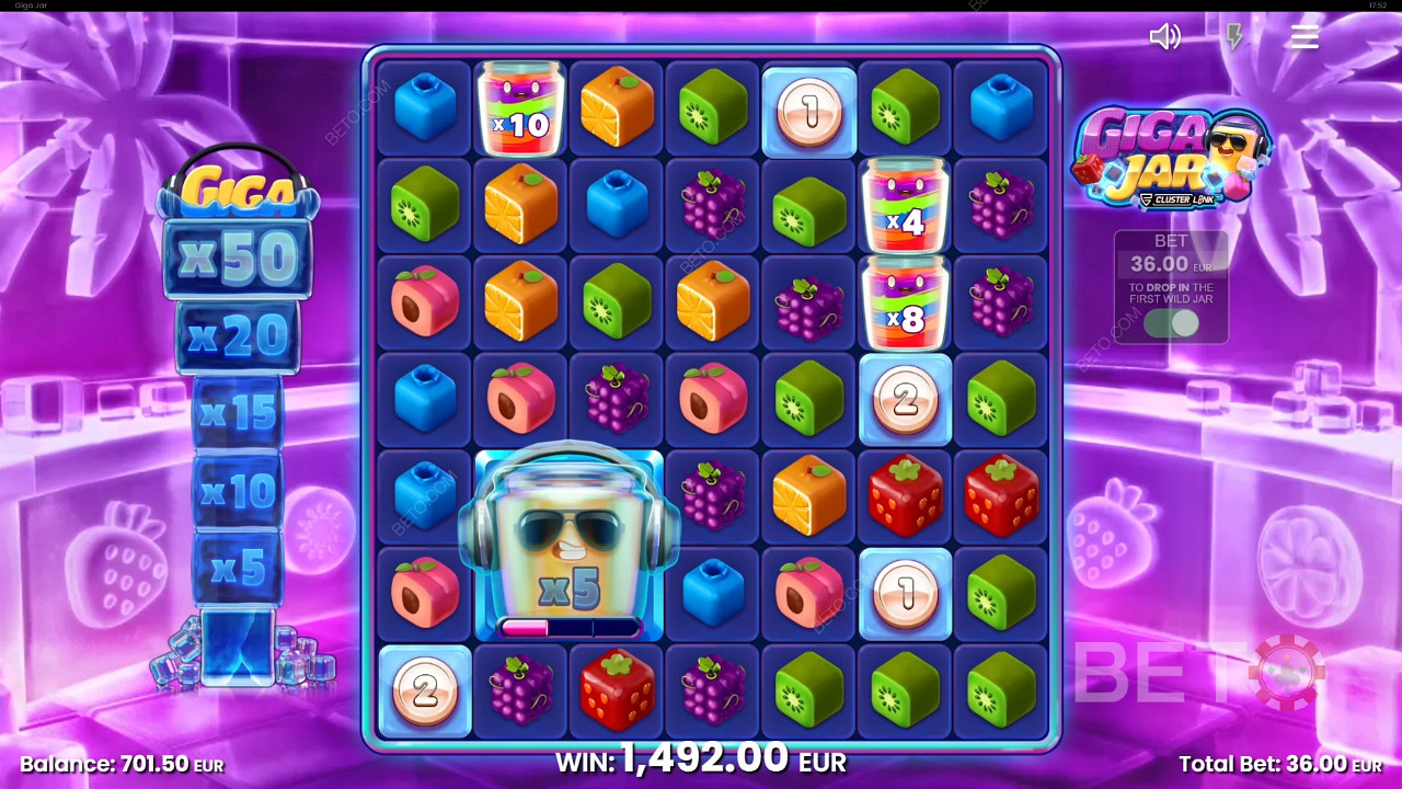Giga Jar Cluster Link Играть Бесплатно