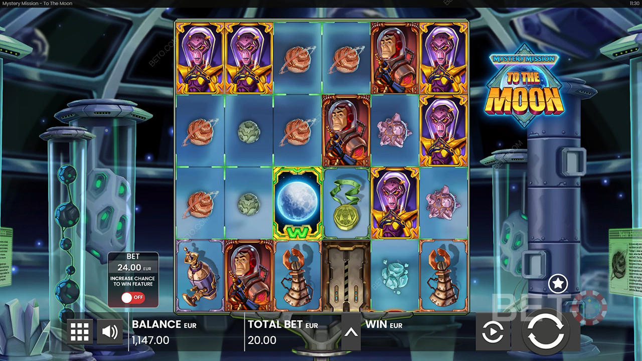 Mystery Mission to the Moon Review by BETO Slots