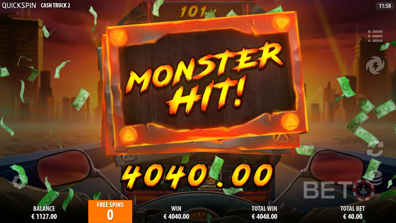 Выиграйте 35 000x вашу ставку в онлайн слоте Cash Truck 2!