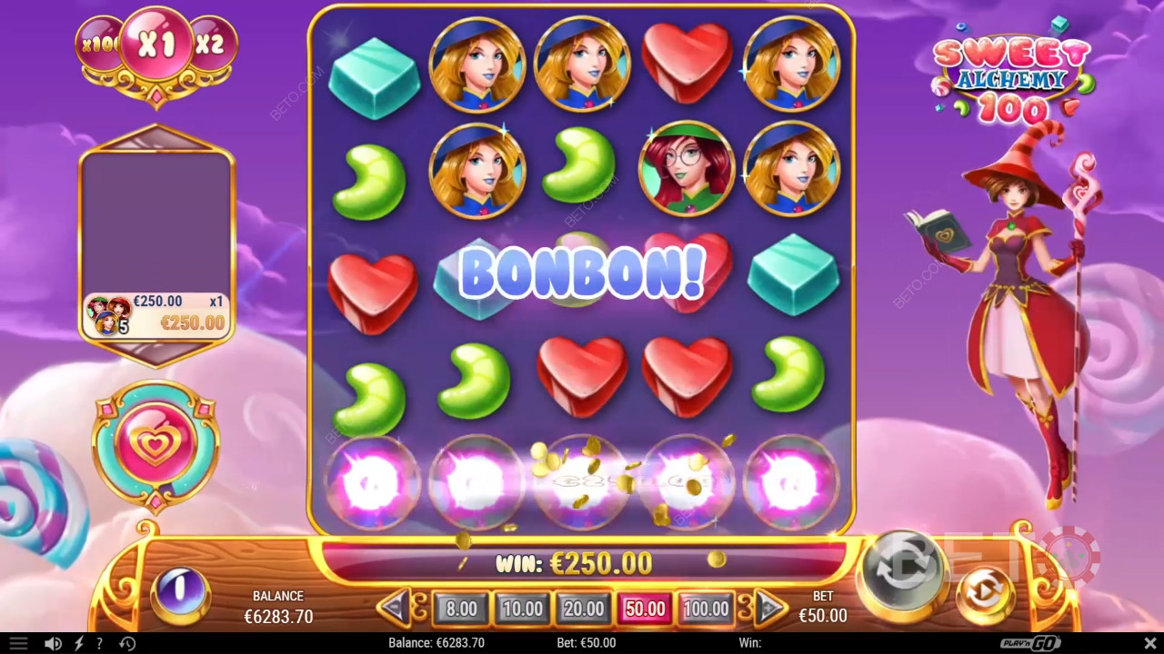Обзор Sweet Alchemy 100 от BETO Slots