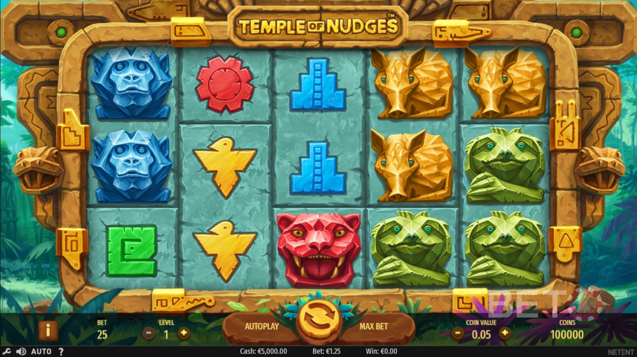 Онлайн слот Temple of Nudges