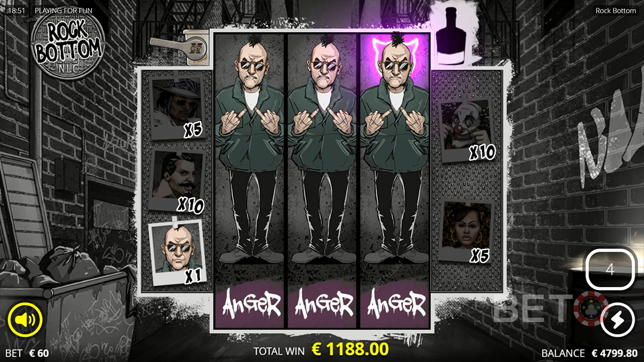 Rock Bottom  Играть Бесплатно