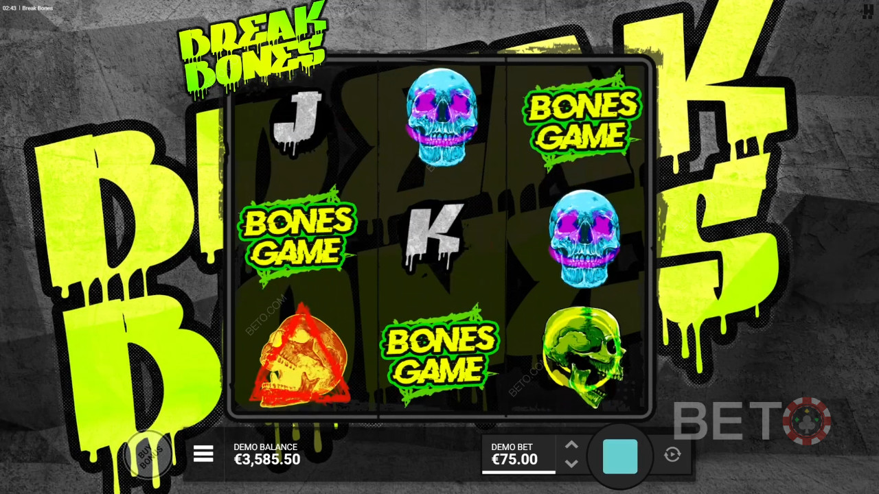 Обзор Break Bones от BETO Slots