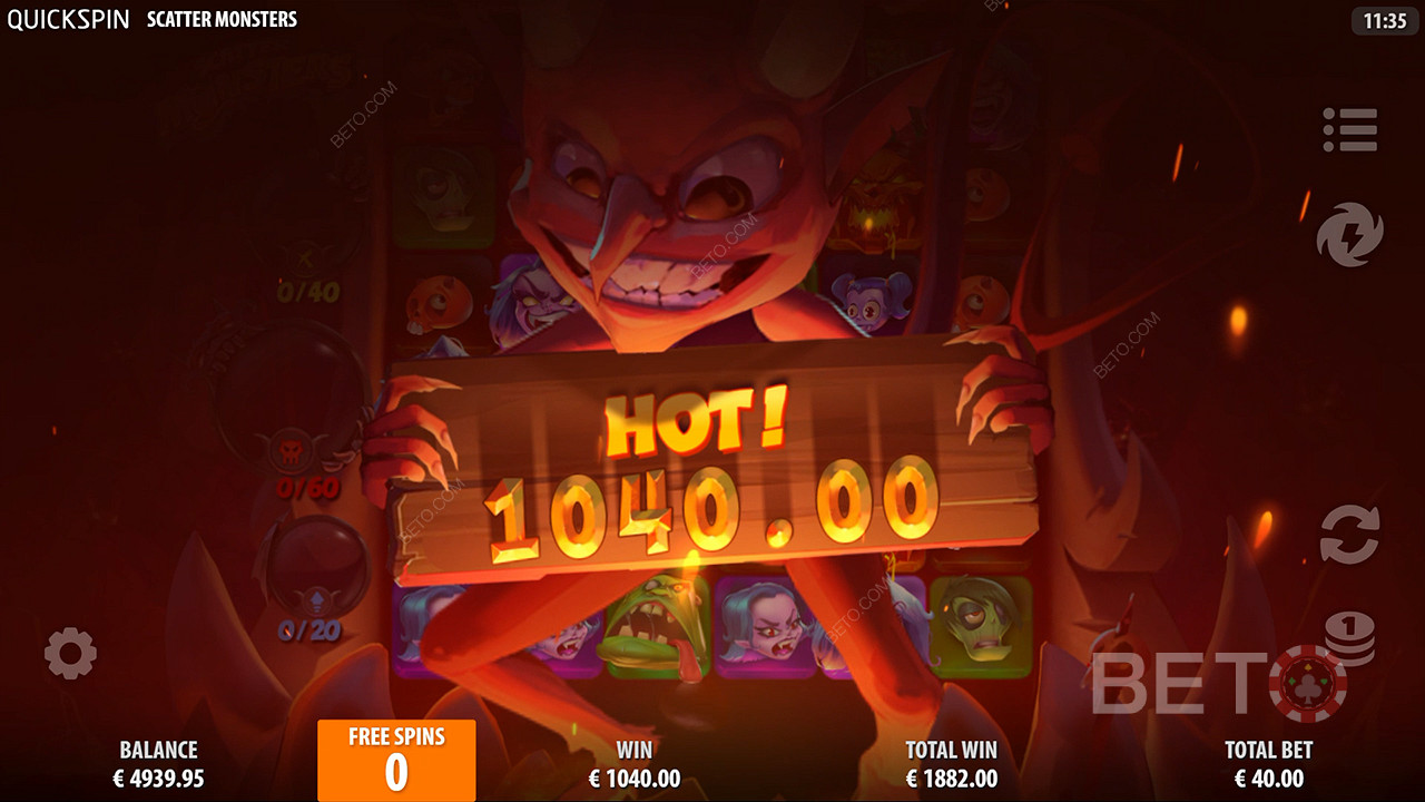 Scatter Monsters Играть Бесплатно