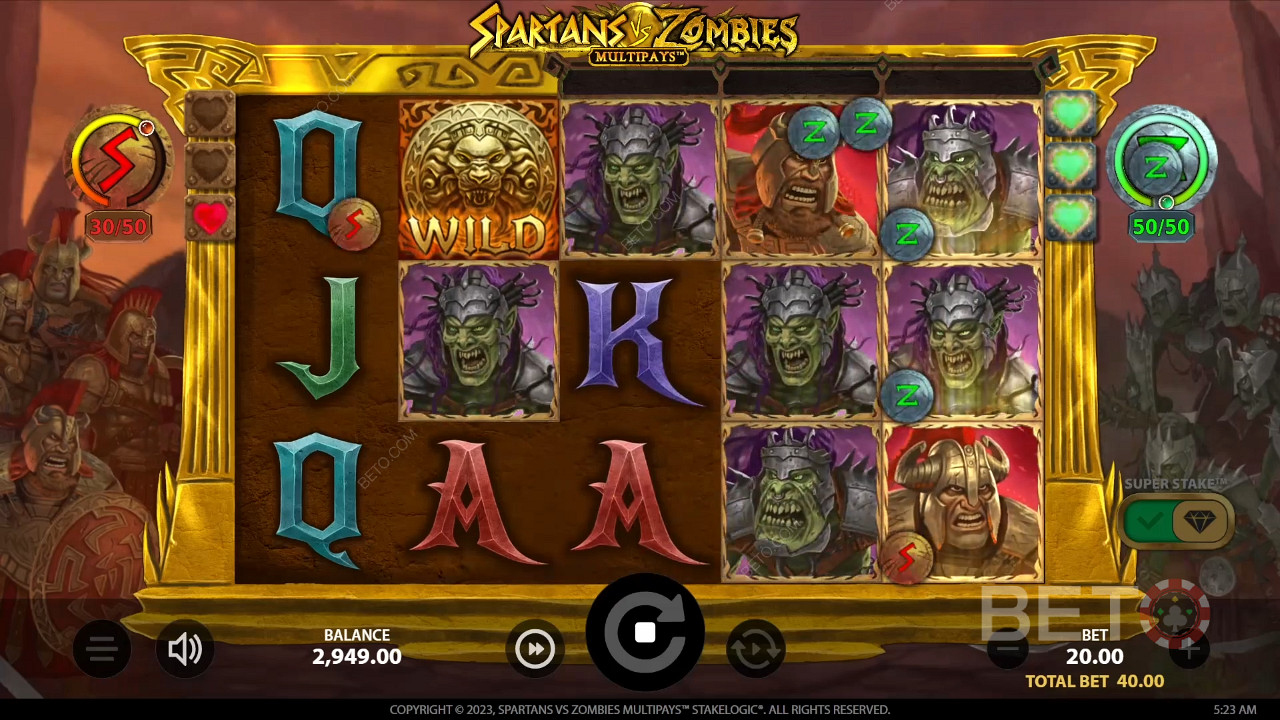 Spartans vs Zombies Играть Бесплатно