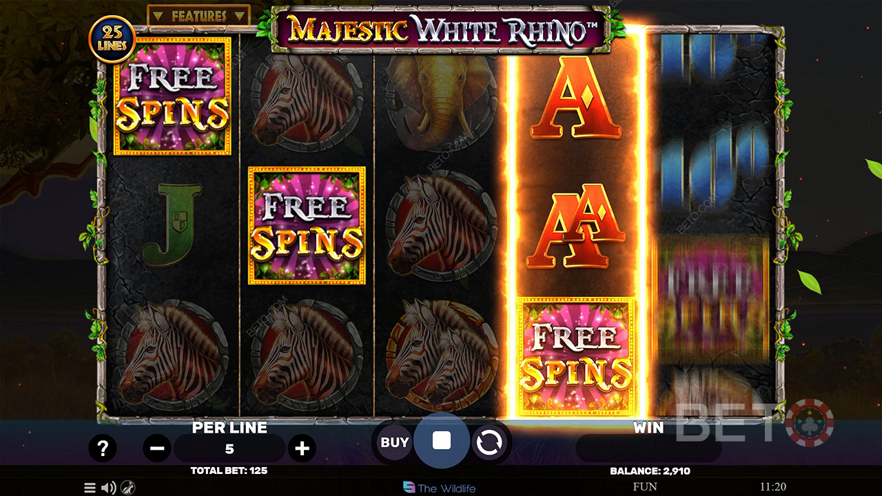 Majestic White Rhino Играть Бесплатно