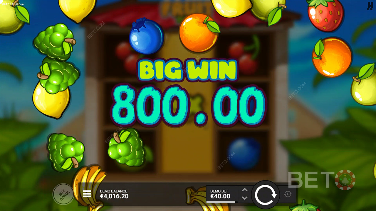 Обзор Fruit Duel от BETO Slots