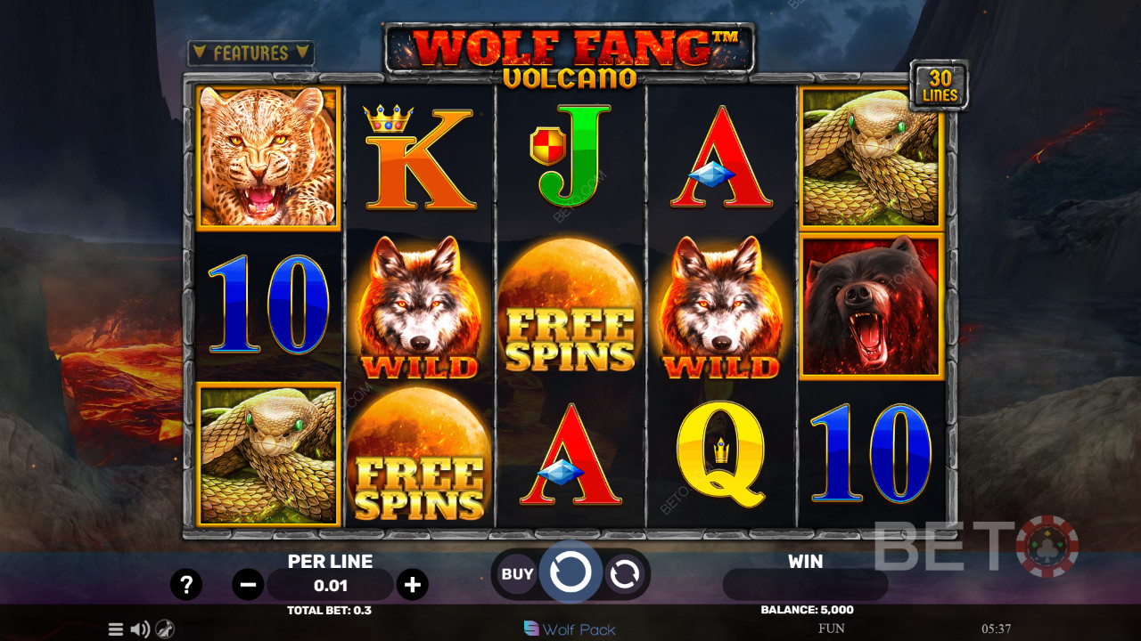 Wolf Fang - Вулкан обзор от BETO Slots