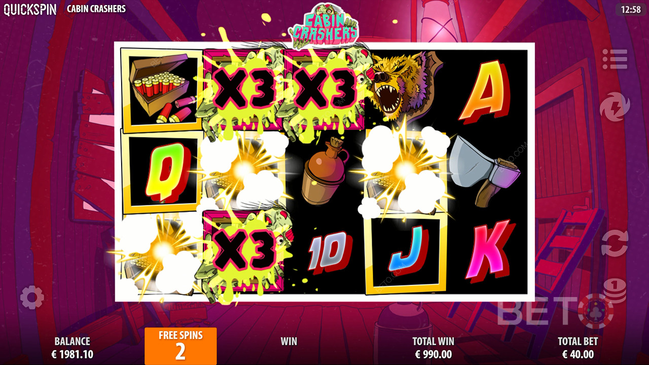 Обзор Cabin Crashers от BETO Slots