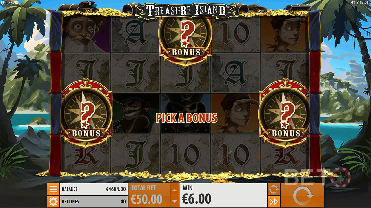 Остров сокровищ Обзор от BETO Slots