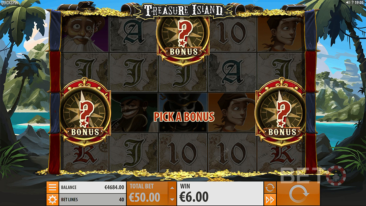 Treasure Island (Quickspin)  Играть Бесплатно
