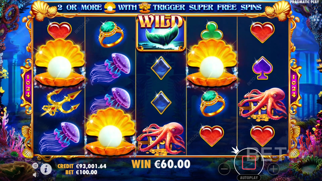 Обзор Queen of Atlantis от BETO Slots