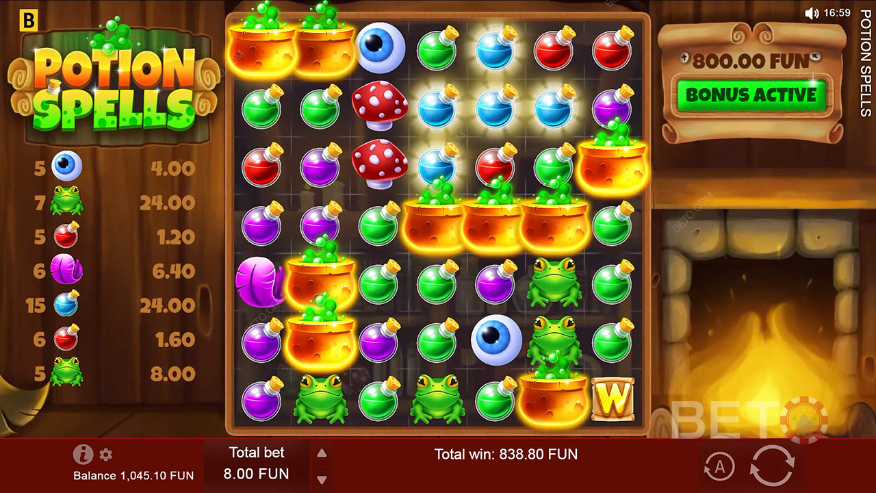Potion Spells Играть Бесплатно