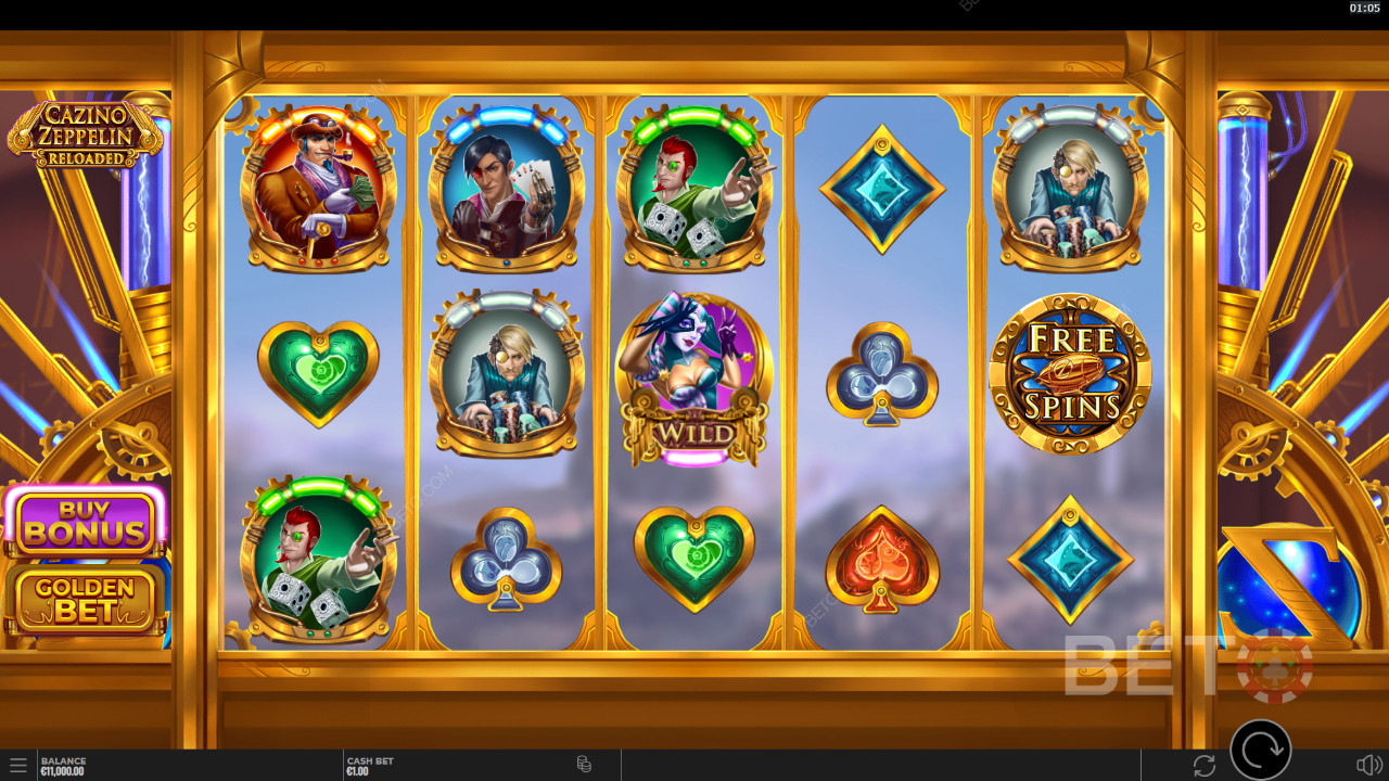 Обзор Cazino Zeppelin Reloaded от BETO Slots