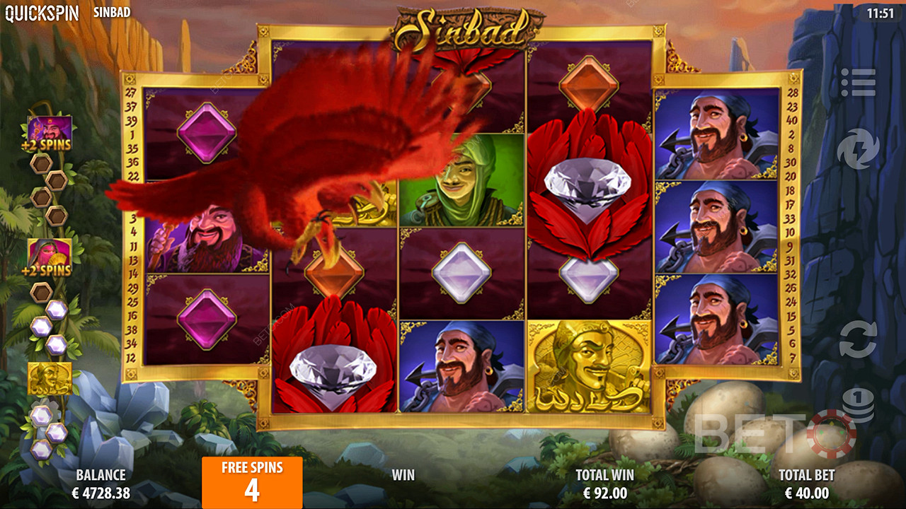 Sinbad (Quickspin)  Играть Бесплатно