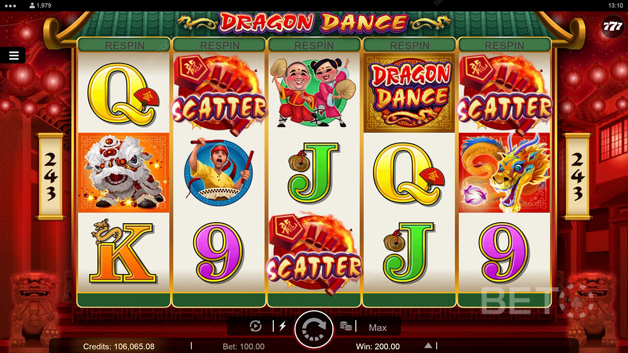 Обзор Dragon Dance от BETO Slots