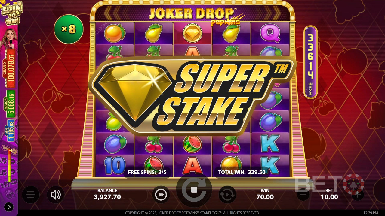 Joker Drop PopWins Играть Бесплатно