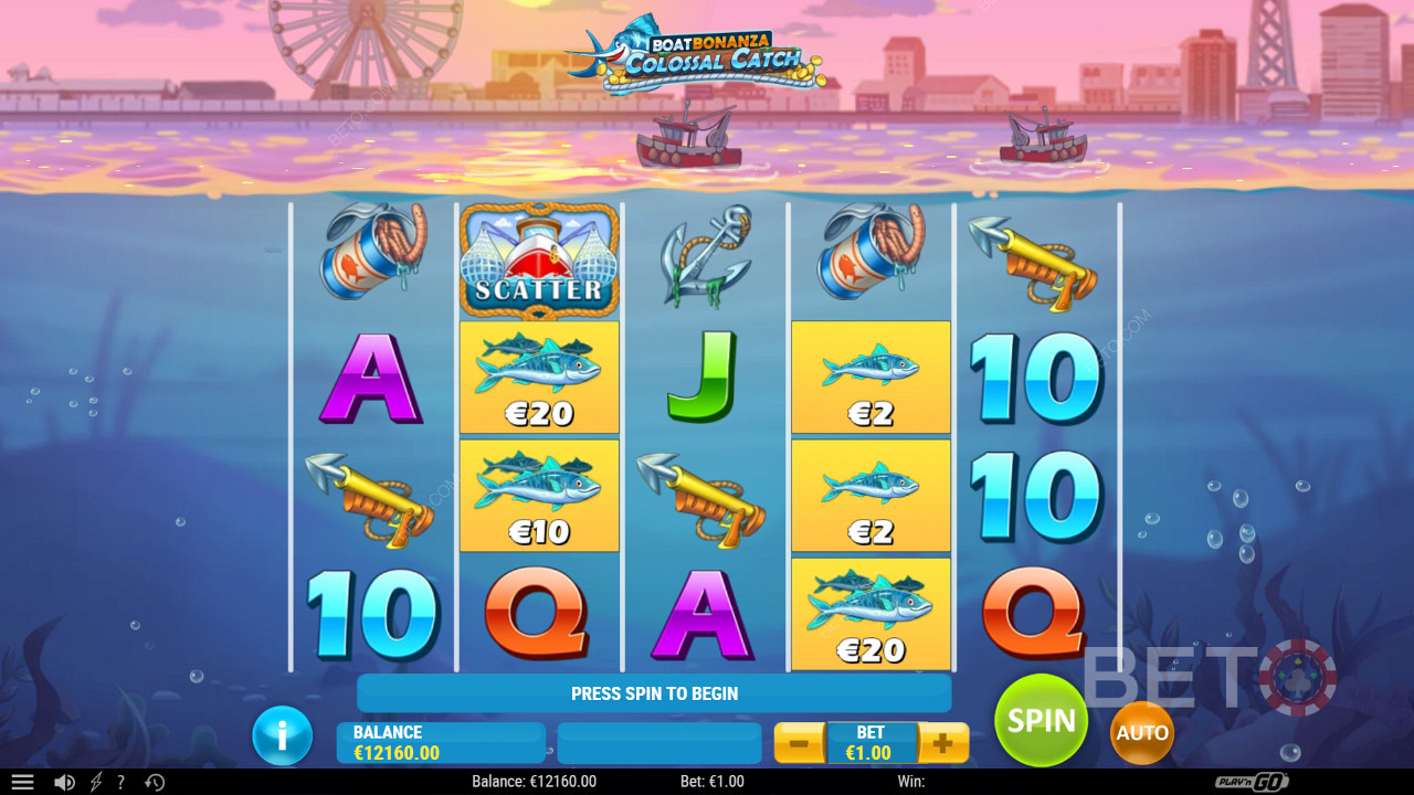 Boat Bonanza Colossal Catch  Играть Бесплатно