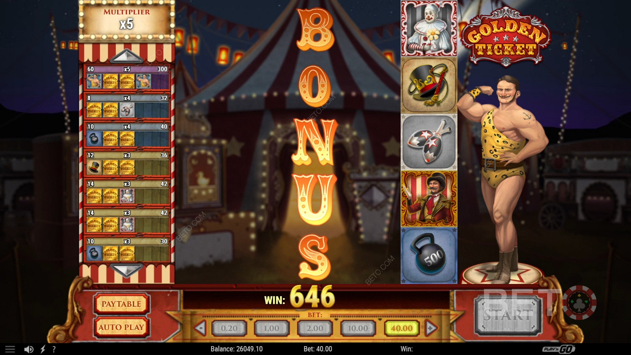 Golden Ticket (Play'n Go) Играть Бесплатно