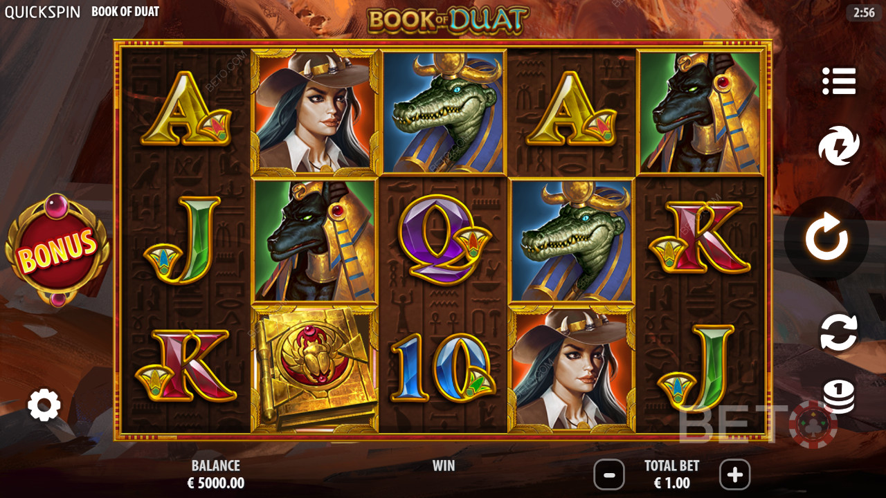 Обзор Book of Duat от BETO Slots