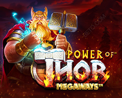 Выиграйте реальные деньги на онлайн слоте Power of Thor.  Один из лучших игровых слотов.
