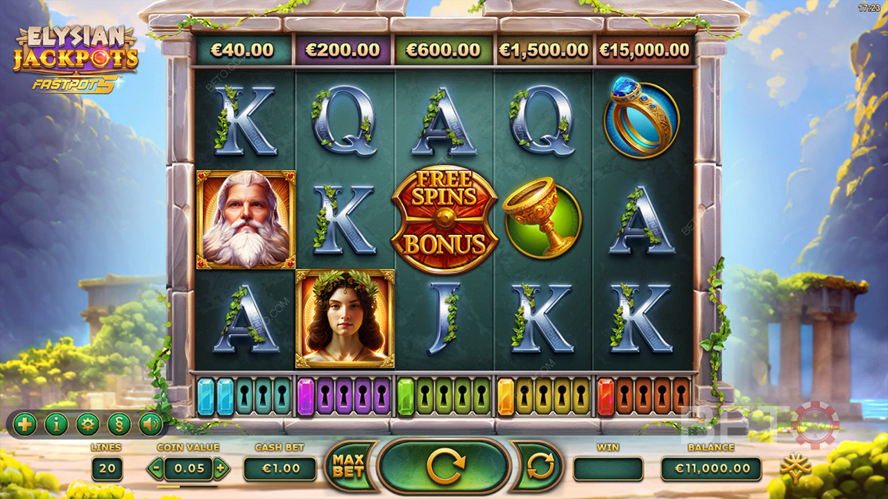 Elysian Jackpots Играть Бесплатно