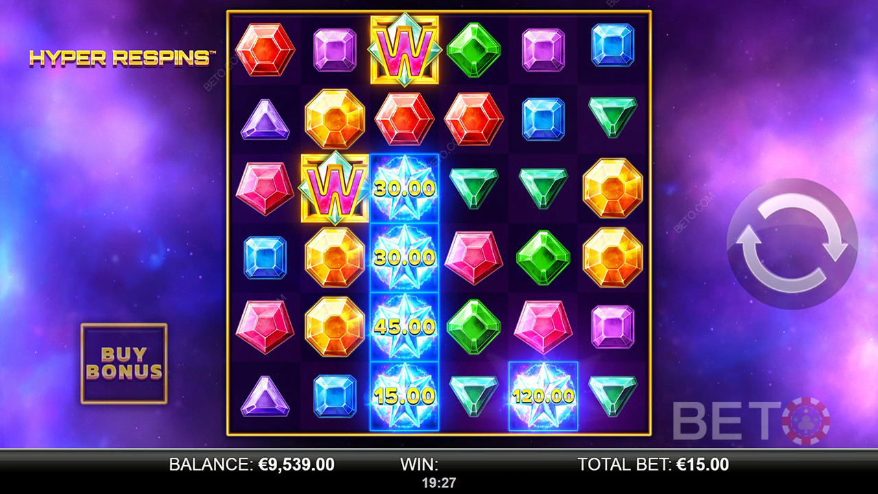 Обзор Hyper Respins от BETO Slots
