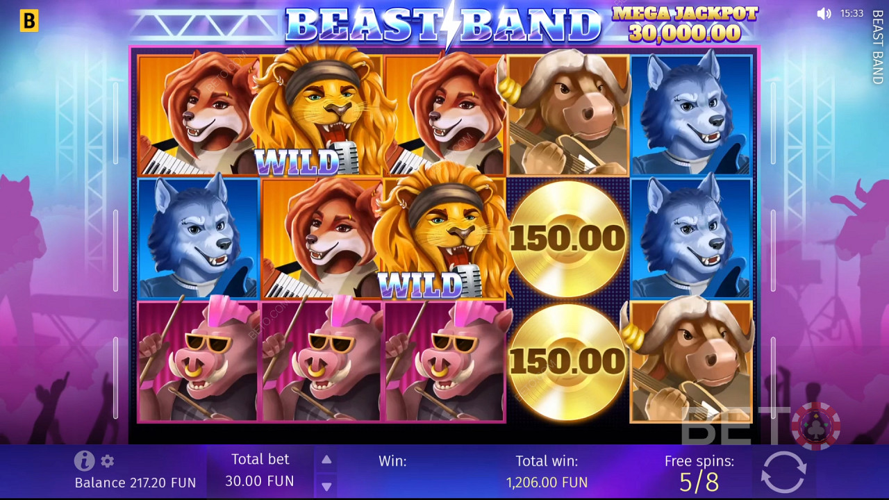 Обзор Beast Band от BETO Slots