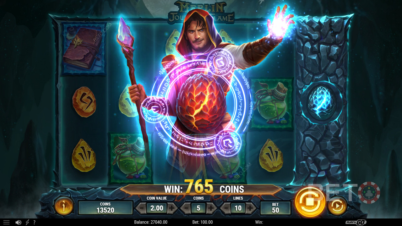 Merlin: Journey of Flame  Играть Бесплатно
