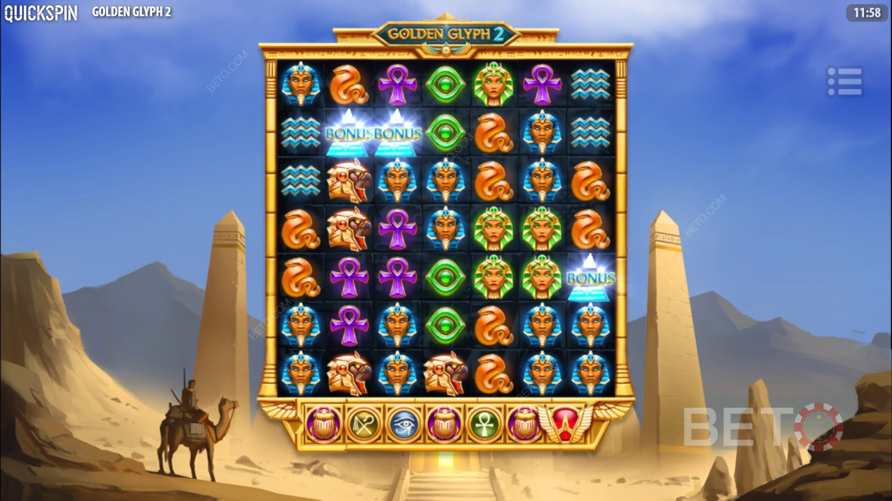 Golden Glyph 2 Обзор от BETO Slots