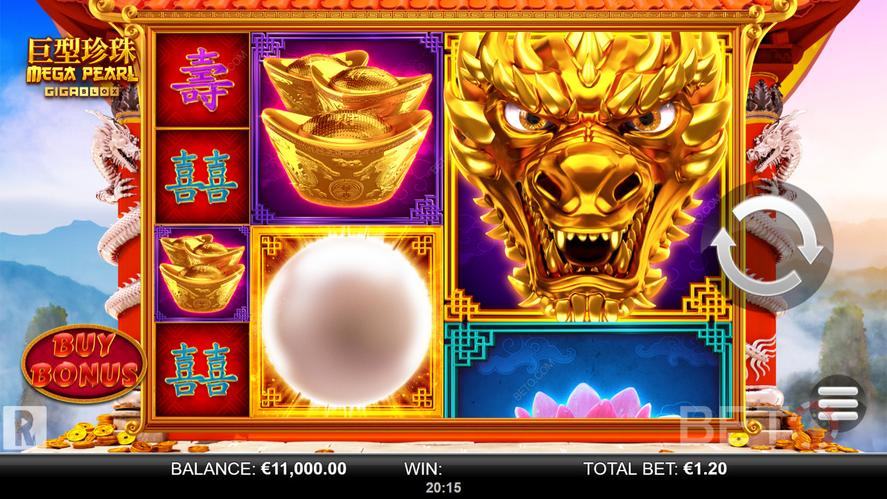 Обзор Megapearl Gigablox от BETO Slots