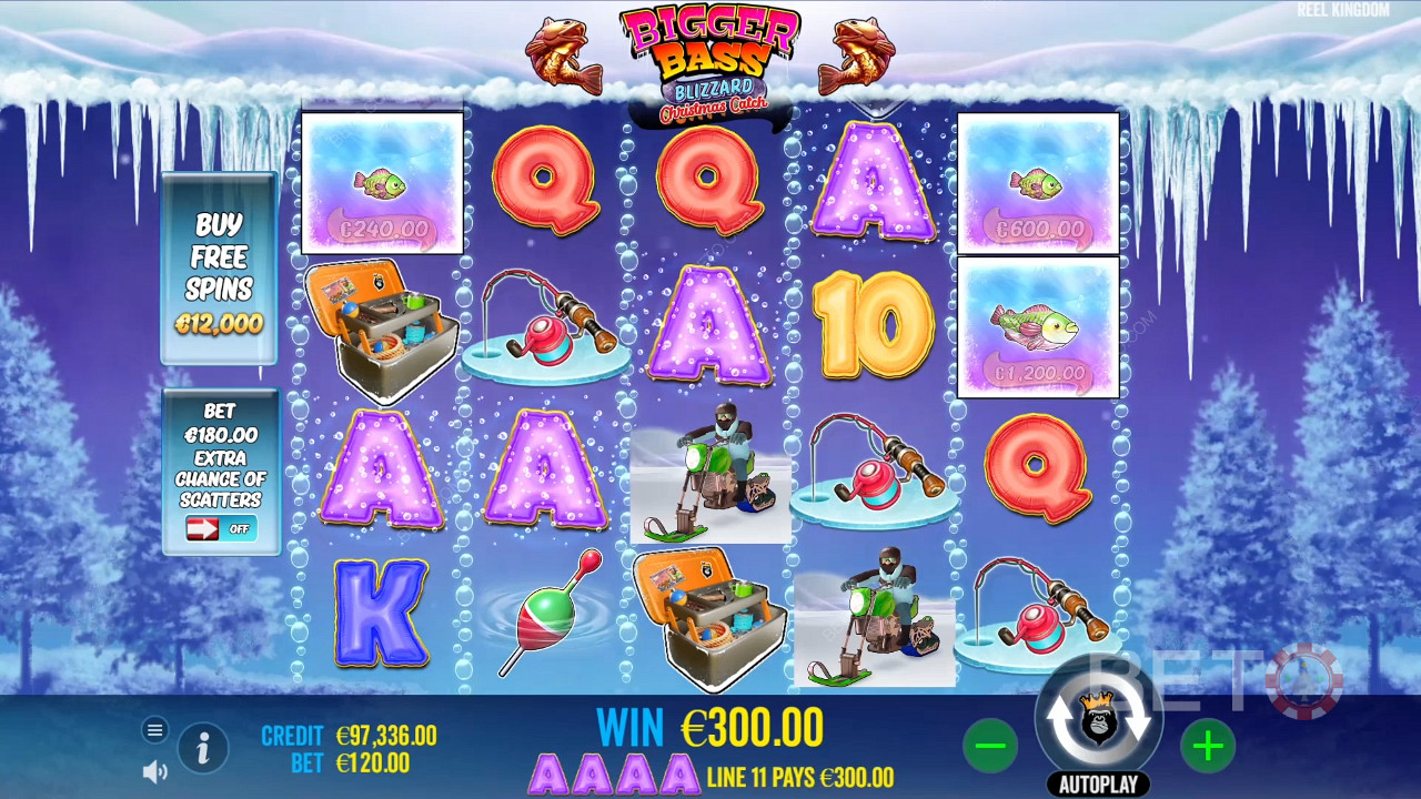 Bigger Bass Blizzard - Christmas Catch  Играть Бесплатно