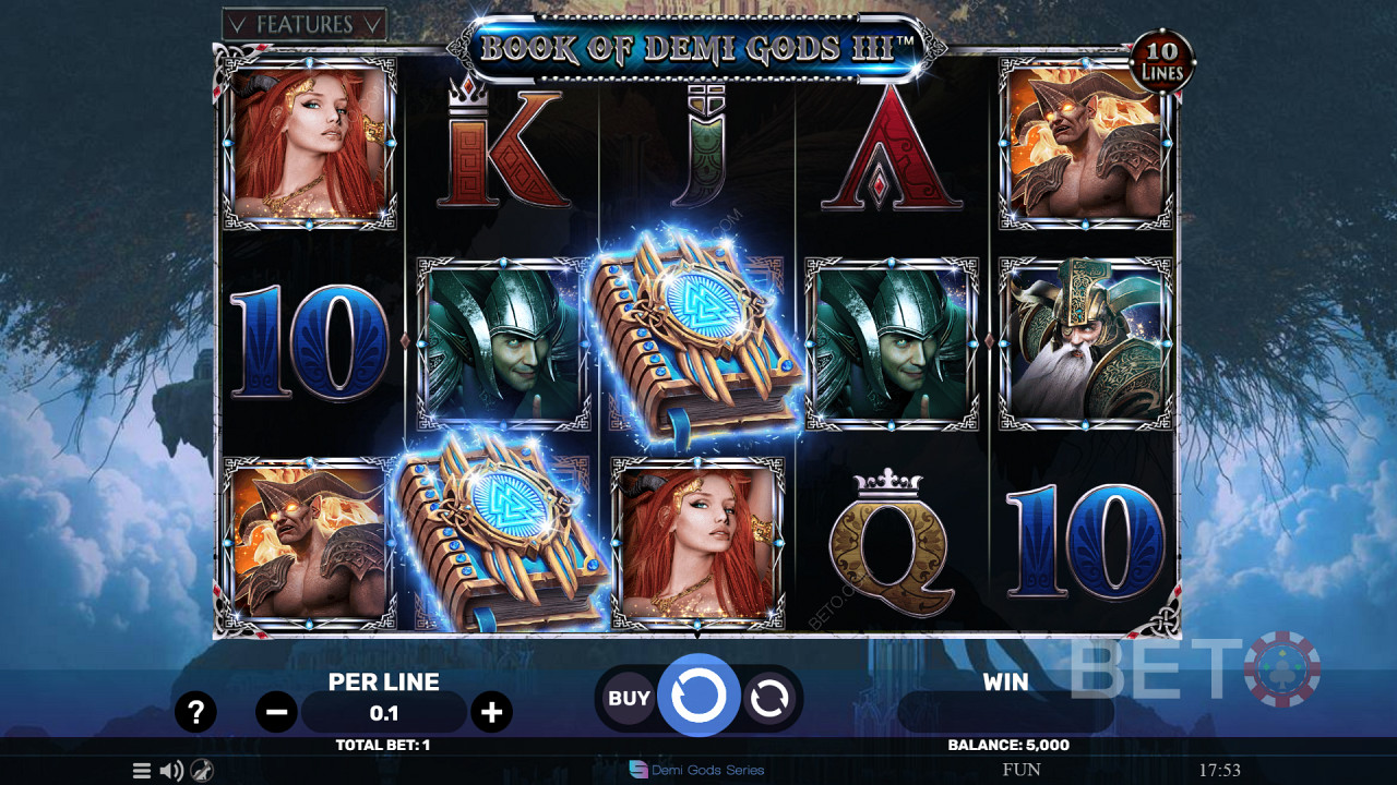 Book of Demi Gods III Играть Бесплатно
