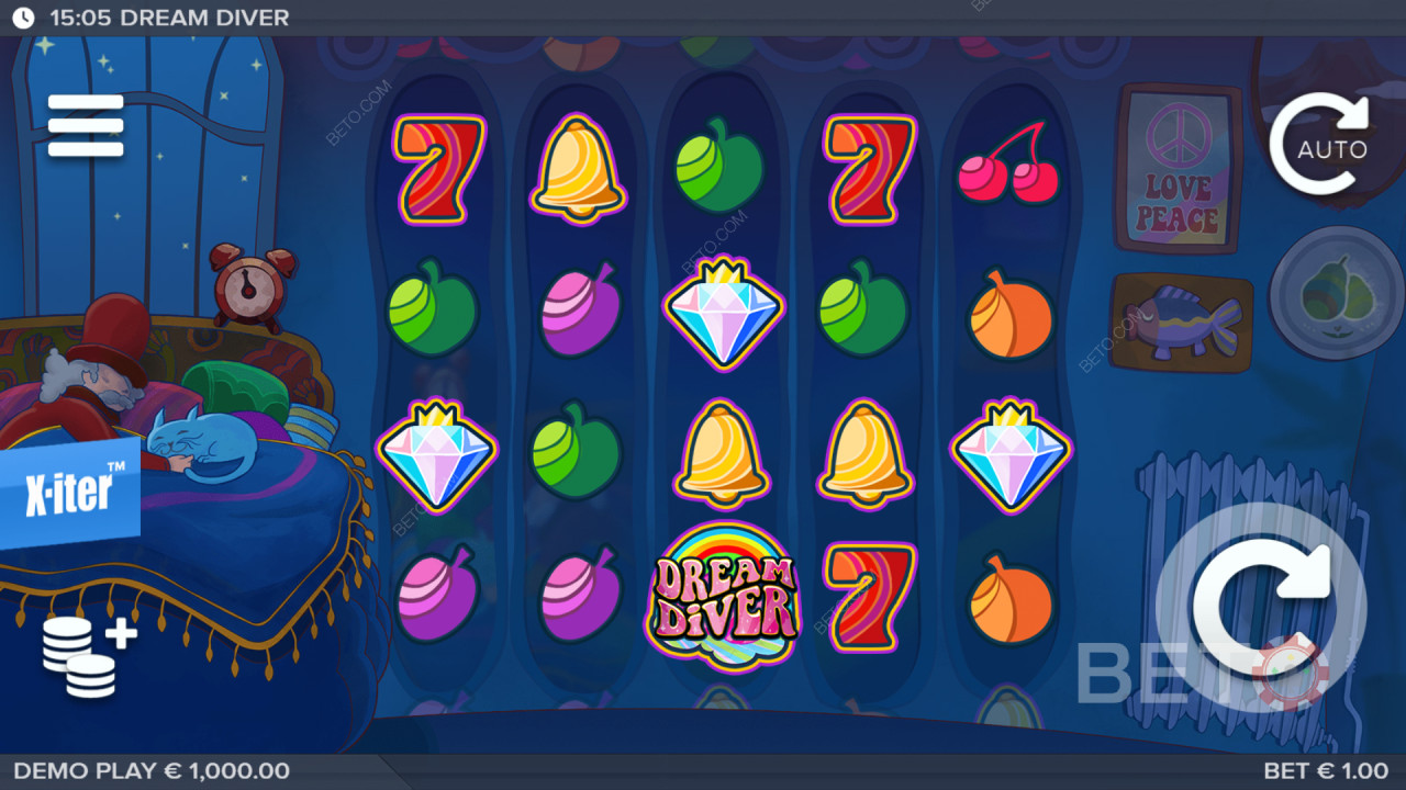 Обзор Dream Diver от BETO Slots