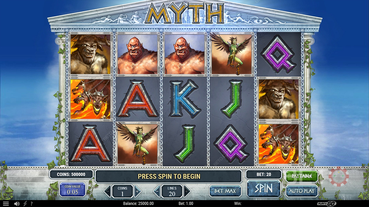 Myth  Играть Бесплатно