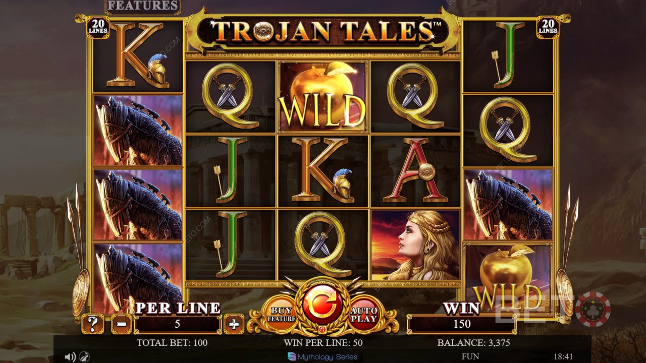 Обзор Trojan Tales от BETO Slots